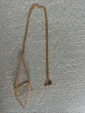 Alexis Bittar Crystal Pyramid Necklace